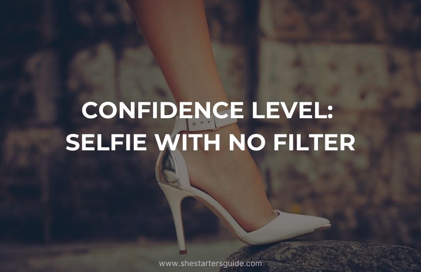 Boss Bitch Instagram Quote. confidence level: selfie with no filter