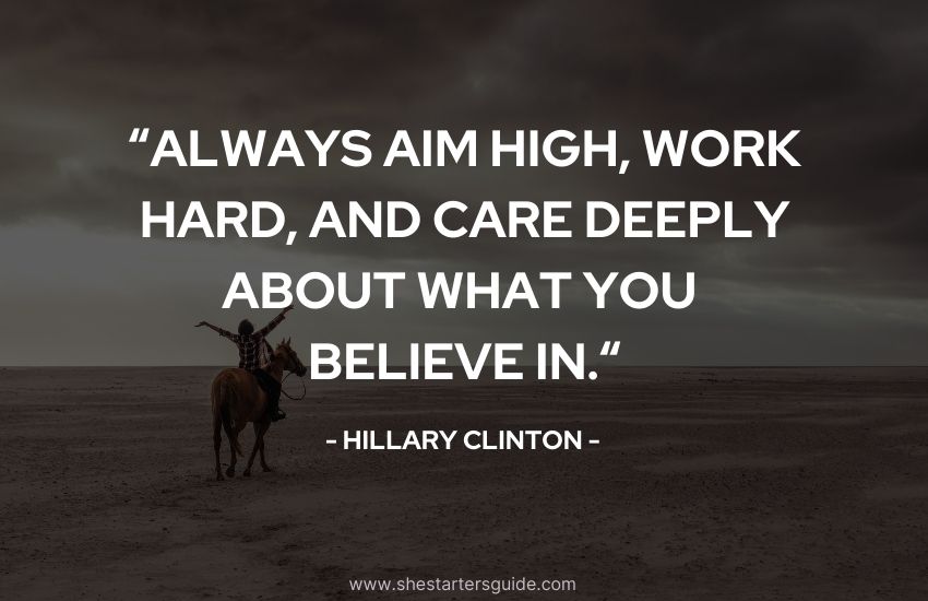 Warrior Woman Quote by Hillary Clinton