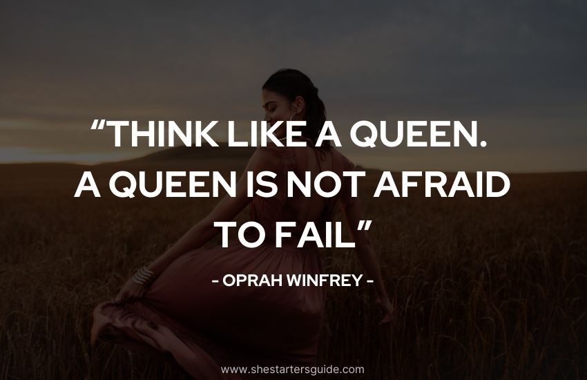 Warrior Woman Quote by Oprah Winfrey