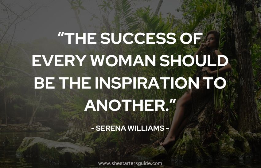 Warrior Woman Quote by Serena Williams