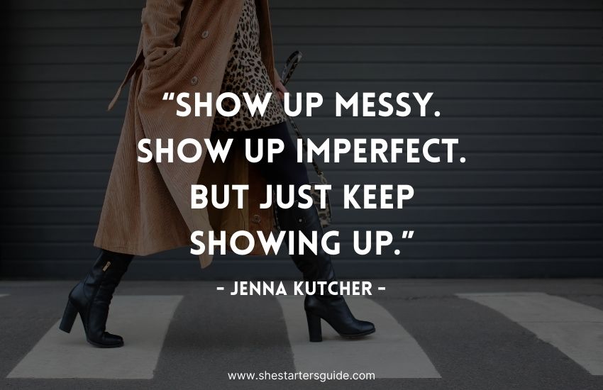 ambitious lady boss quote by jenna kutcher