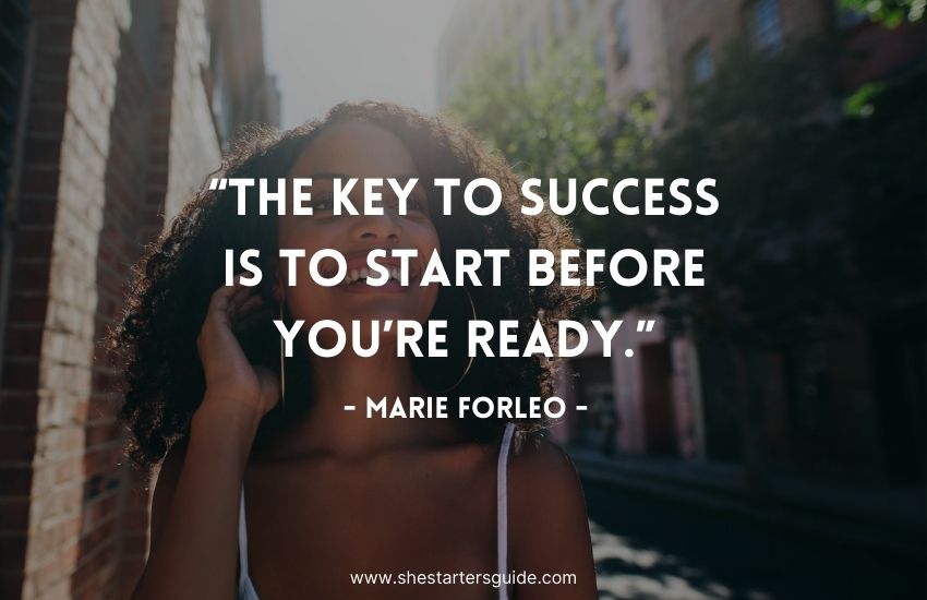 ambitious lady boss quote by marie forleo