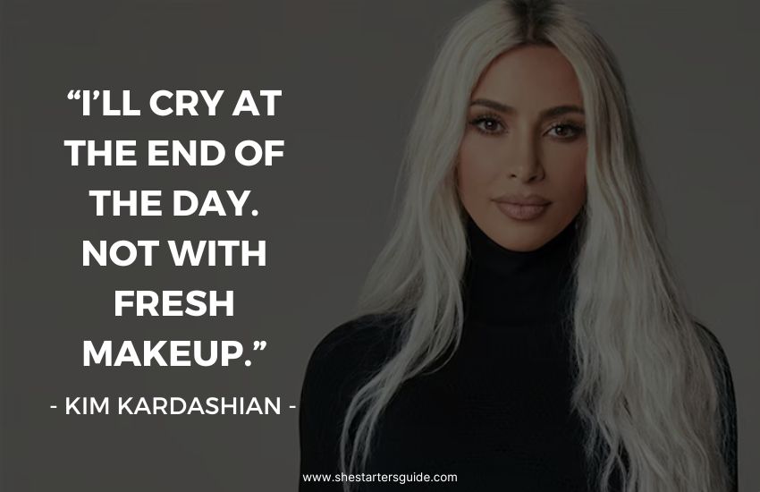bad bitch quote by kim kardashian